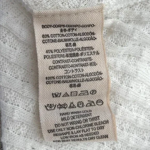 Free People Women's Snow Day Tunic Top Balloon Sleeve Knit Thermal Shirt Size S - Picture 14 of 16